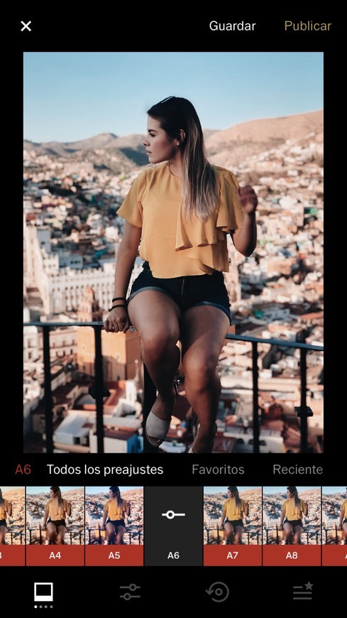 App Aplicativo de edição- VSCO 