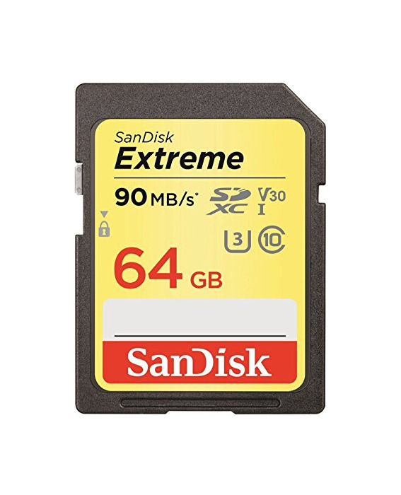 Electrónica SanDisk Extreme - Tarjeta de Memoria SDXC