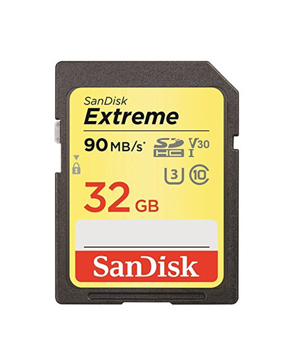 SanDisk Extreme SDSDXVE-032G-GZEIN - Tarjeta de Memoria SDHC