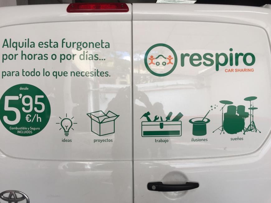 App Respiro Car Sharing