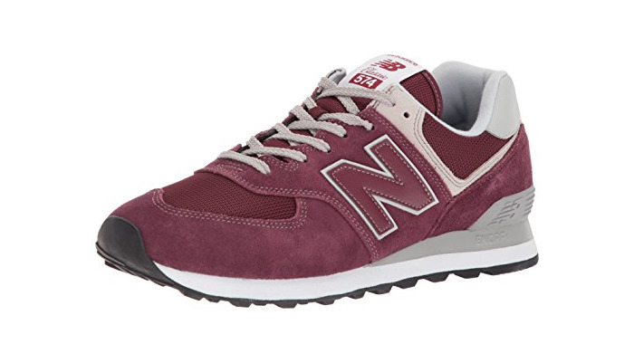 Fashion New Balance 574 Core Zapatillas Hombre, Rojo