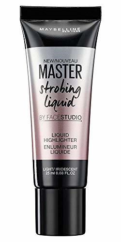 Belleza Maybelline Master Strobing Liquid Tono 100 Light Iluminador Líquido Pieles Claras