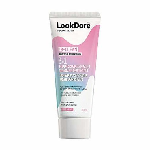 Lookdoré IB+ Clean Gel Limpiador Facial 3 en 1 -Quita espinillas y