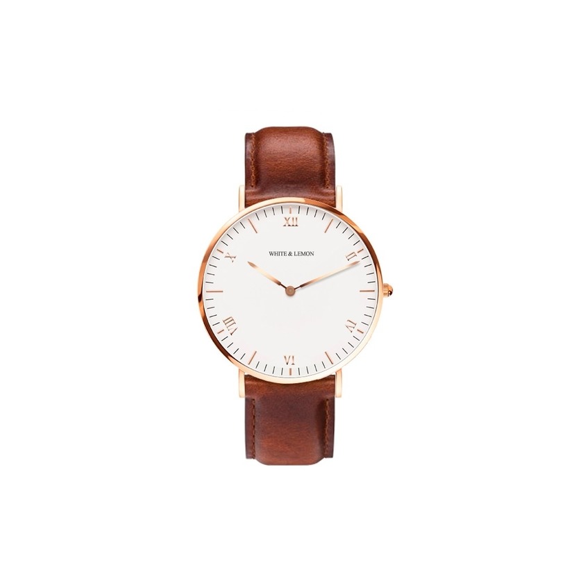 Social Reloj White and Lemon
