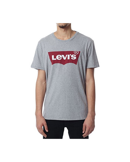 Levi's Graphic Set-In Neck, Camiseta para Hombre, Gris