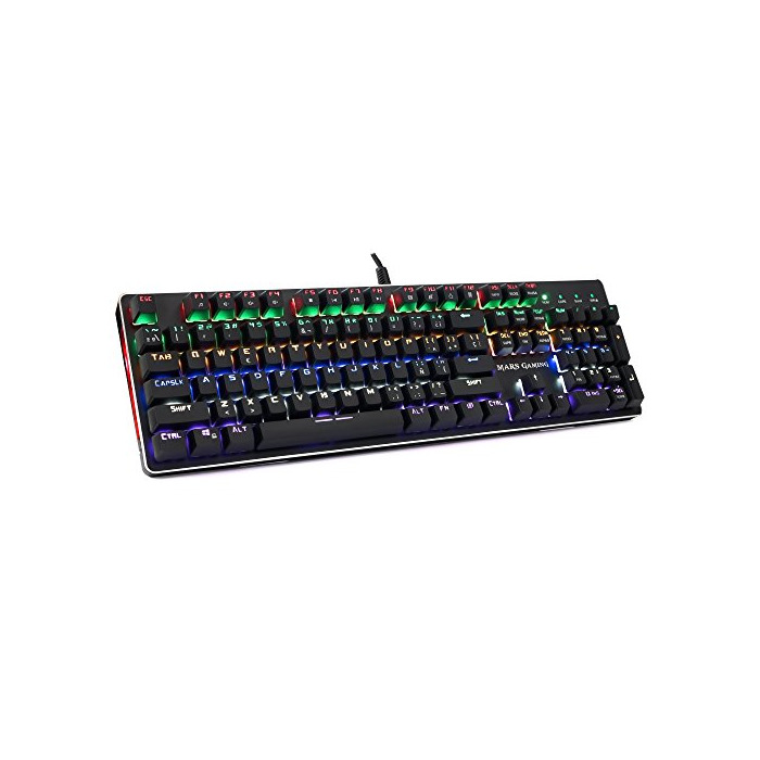 Electronics Mars Gaming MK4BR - Teclado gaming mecánico