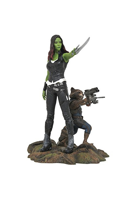 Producto Marvel Comics may172525 Galería Guardianes de la Galaxy 2 Gamora y Rocket PVC Figura