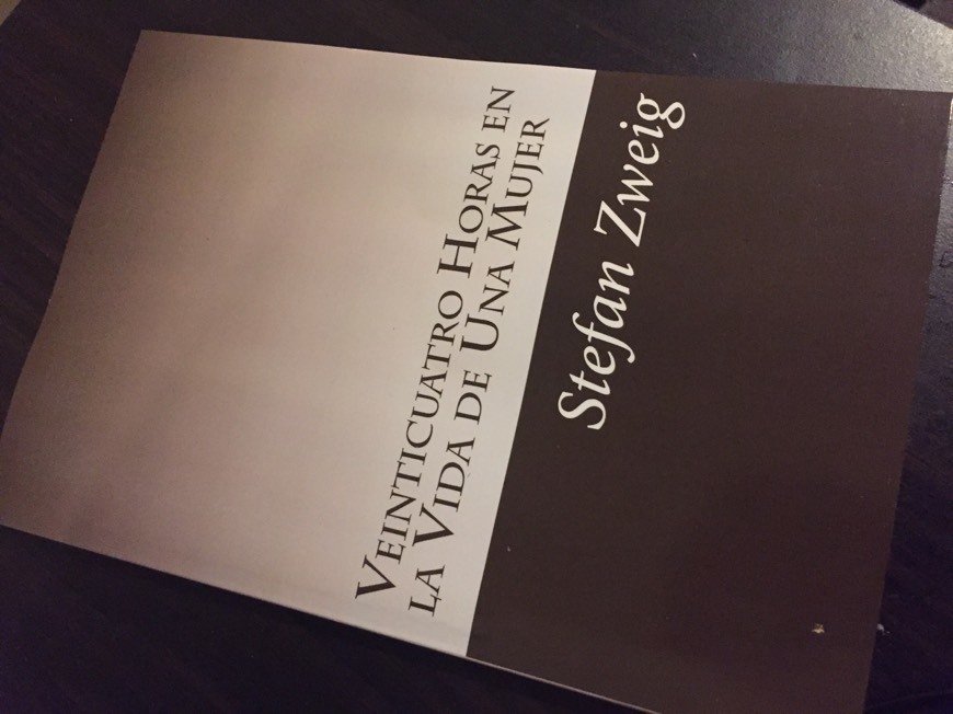 Livro Veinticuatro horas en la vida de una mujer de Stefan Zweig