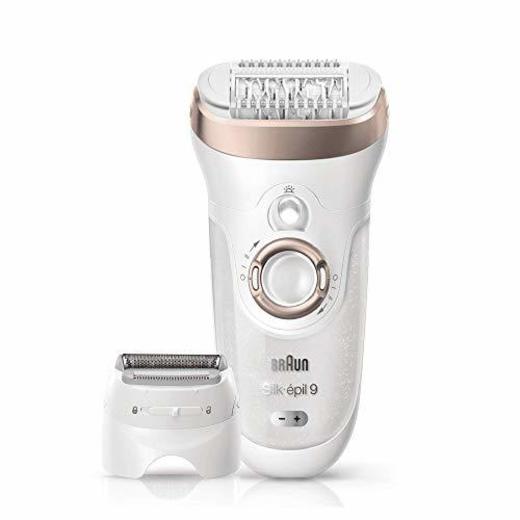 Braun Silk-épil 9 9-561 - Depiladora para mujer eléctrica inalámbrica con tecnología