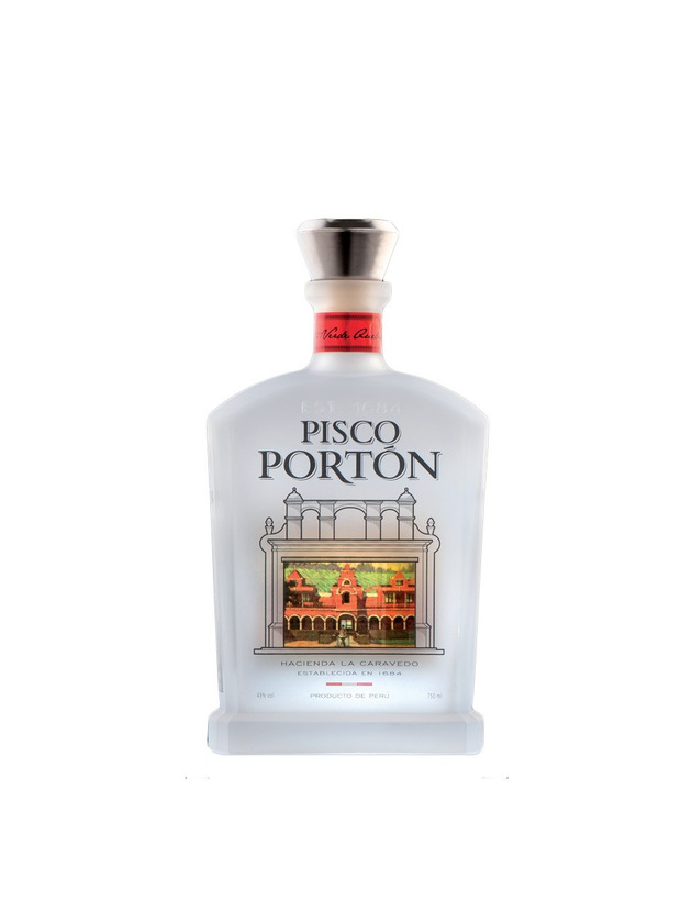 Product Pisco Premium Portón Mosto verde Acholado La Caravedo 43° 70cl