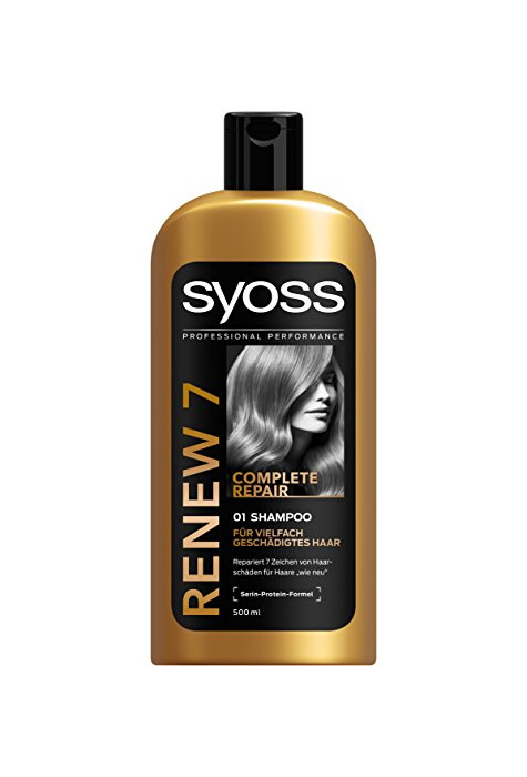 Beauty syoss Champú Renew 7, 6 pack