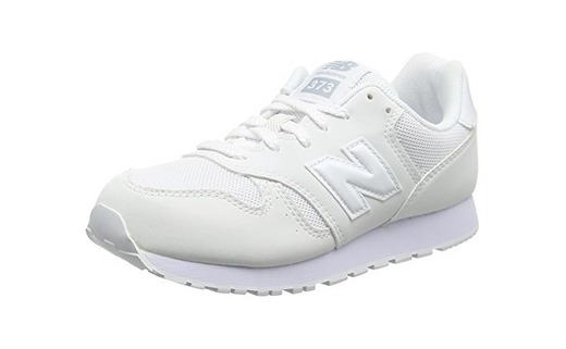 New Balance 373, Zapatillas Unisex Niños, Blanco (White)