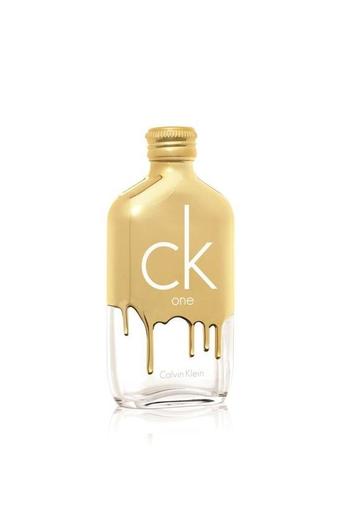 Agua de colonia unisex Calvin Klein One Gold con vaporizador