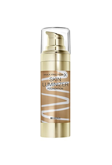 Belleza Max factor Skin Luminizer, base de maquillaje, color 80 bronce