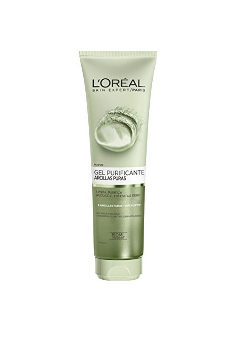 Beauty L'Oréal Paris Gel Limpiador Purificante Arcillas Puras Verde