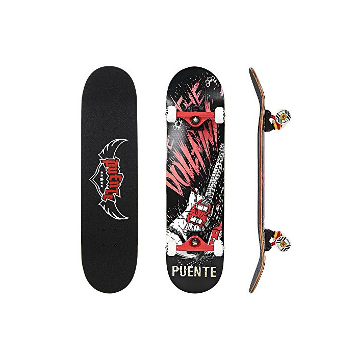 Skateboard - diseño - ABEC 7 Atlantic Rift - amortiguador de PU