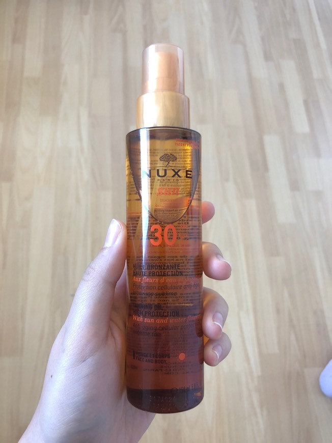 Products Nuxe Sun DUPLO SPF30 Aceite Bronceador Rostro y Cuerpo Alta Protección