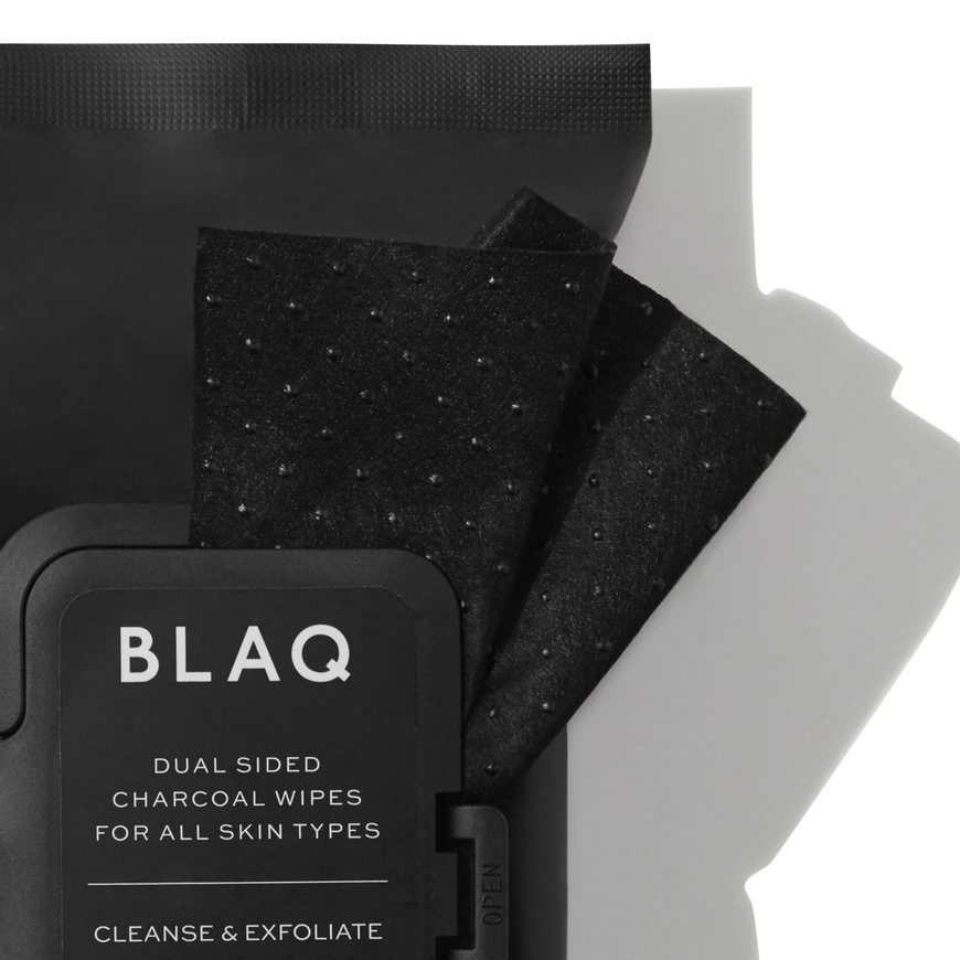 Belleza Toallitas exfoliantes, de Blaq