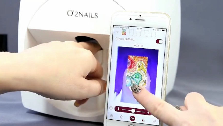 Moda Digital Mobile Nail Art Printer