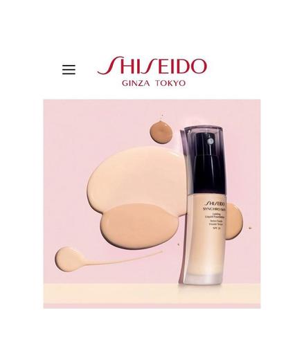 Shiseido Maquillajes Synchro Skin Glow Luminizing Fluid Foundation I40