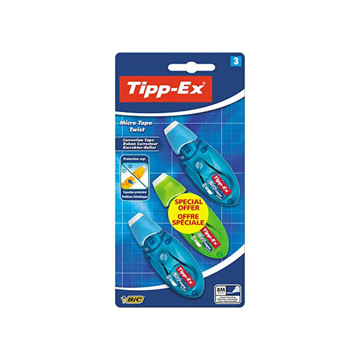 Tipp-Ex Micro - Cinta correctora, colores surtidos