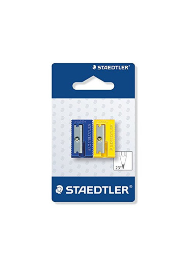 STAEDTLER 510 50 BK2 - Afilalápices de plástico
