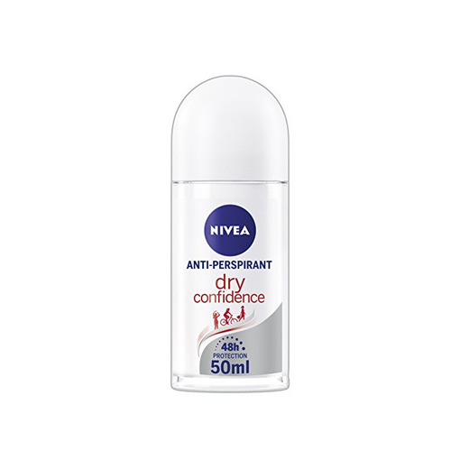 Nivea - Dry confidence plus 48 hours antiperspirant, desodorante en roll -