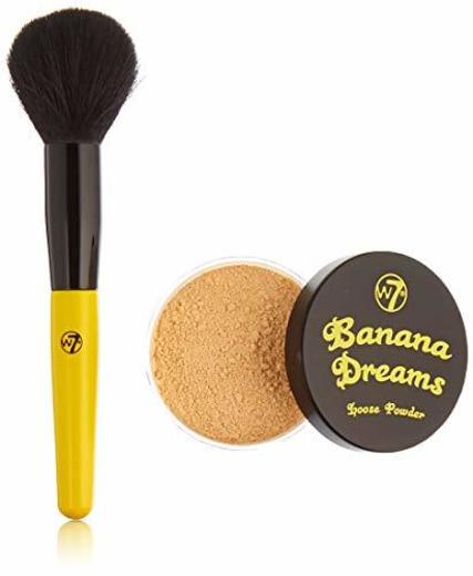 W7 Banana Dreams Loose Powder Contour Set with Brush