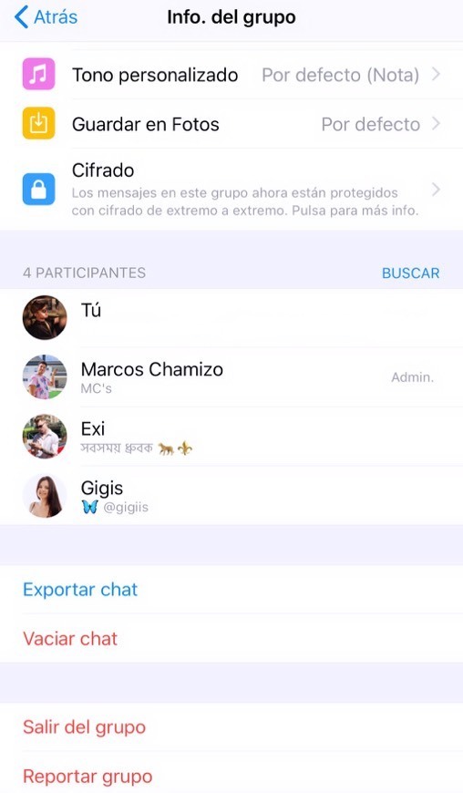 Fashion ¡Grupo de Whatsapp con la mansión!