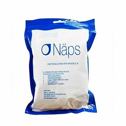 Belleza NAPS Bolsa 100 toallitas desmaquillantes