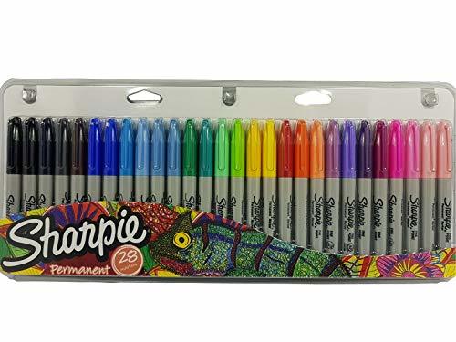 Product NEW Sharpie 28 Pack Fine Permanent Markers