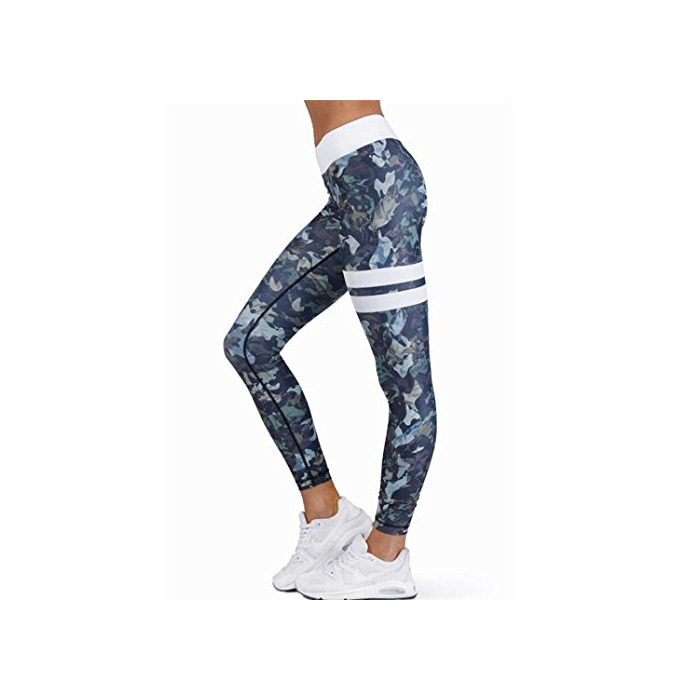 Fitness Leggings deportivos elásticos y transpirables