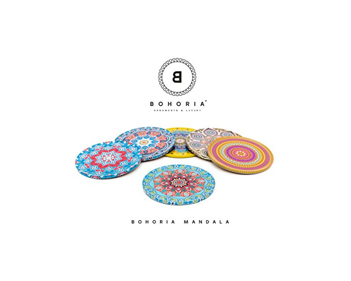 Social bohoria® Posavasos Café Té boho Orient Urban Mandala Mandala