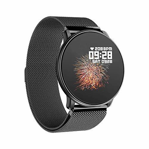 Social Azorex SmartWatch Multifunción Reloj Inteligente Redondo Negocio Trabajo Impermeable IP67