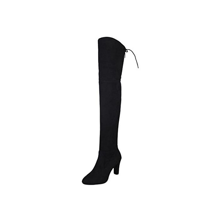 Social Botas altas Faux Delgado