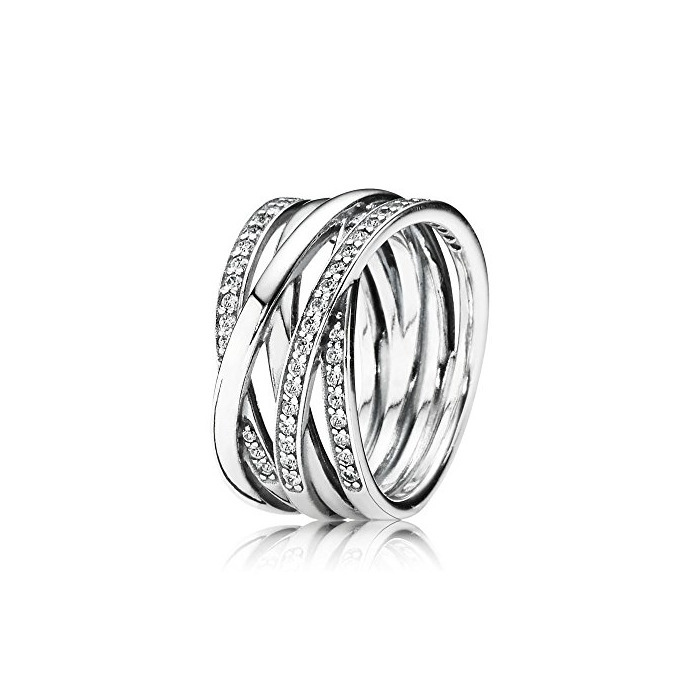 Fashion Pandora 190919CZ-52 - Anillo de plata 925