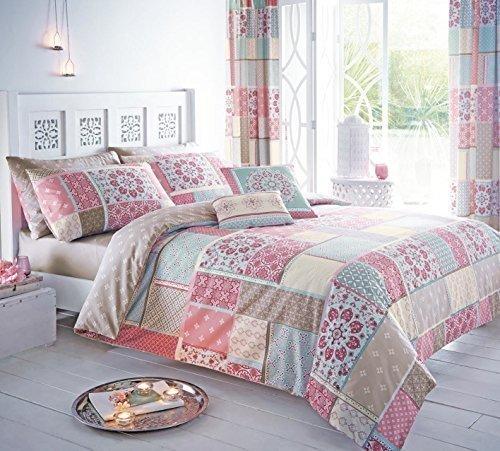 Producto Marroquí Patchwork Colcha Cama individual mezcla de algodón de huevos de pato