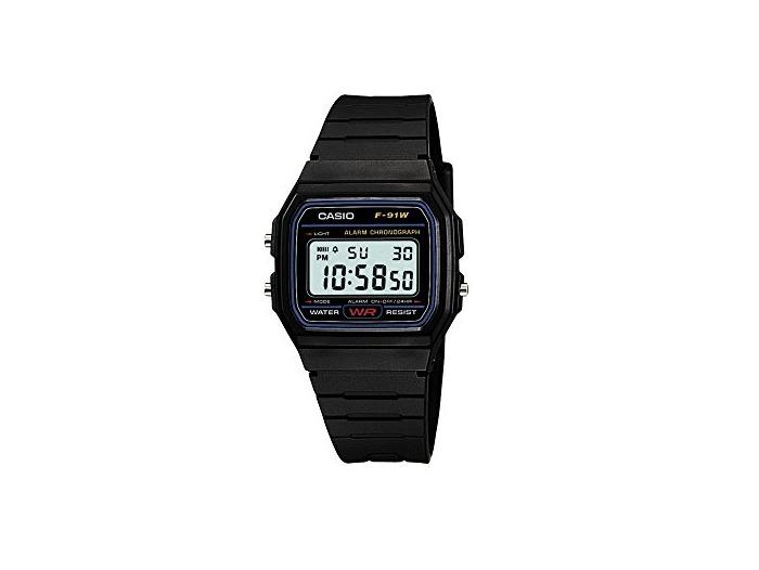 Fashion Reloj Casio Collection para Hombre F-91W-1YER