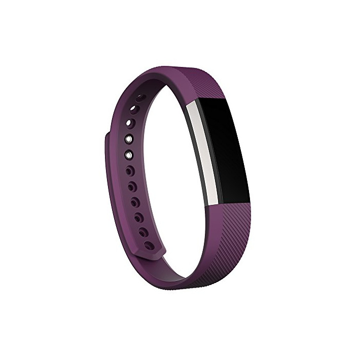 Beauty Fitbit Alta - Pulsera para actividad física, color ciruela, talla S