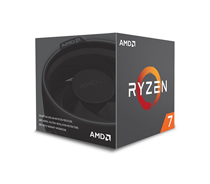 AMD Ryzen 7 2700 - Procesador con disipador de calor Wraith Spire