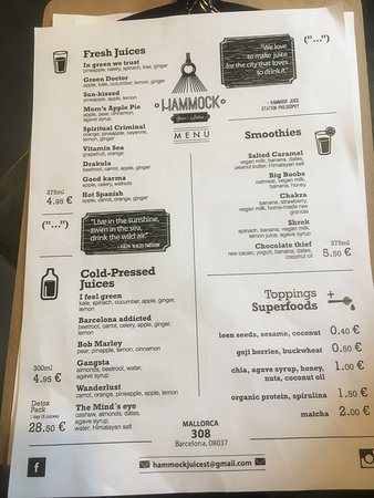 Restaurants Hammock Juice Station