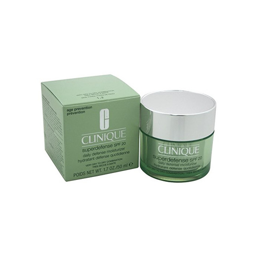 CLINIQUE SUPERDEFENSE SPF20 daily defense moisturizer