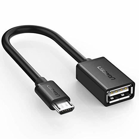 Electronics UGREEN Cable Micro USB OTG 10396P Macho a Hembra para Teléfono Movil