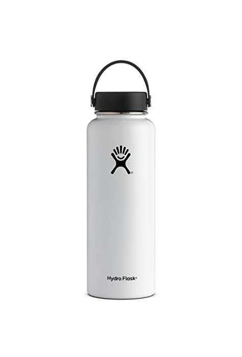 Hydro Flask Wide Mouth 40 oz White