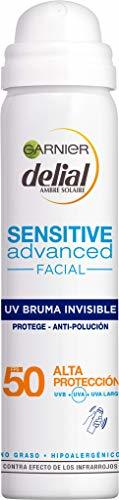 Garnier Delial Crema solar Sensitive Advanced Bruma Facial Hidratante IP50+ 