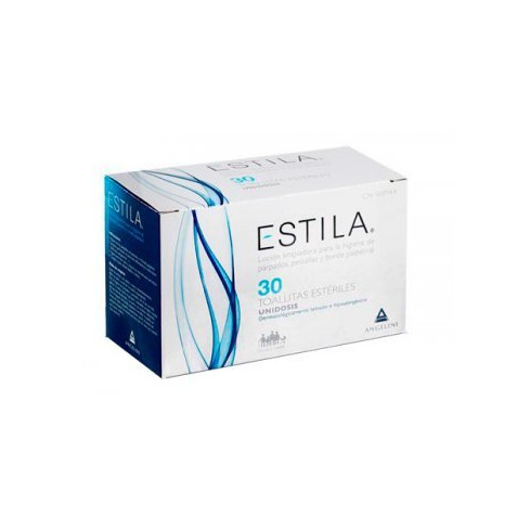 Product ESTILA TOALLITAS ESTERILES DE UN SOLO USO 30 TOALLITAS