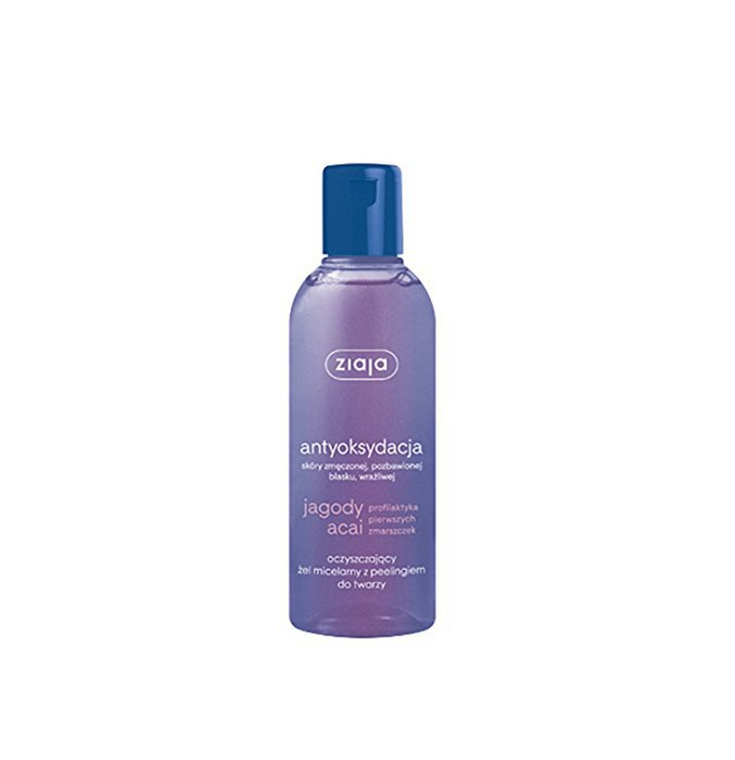 Beauty Ziaja Acai Berry limpieza refrescante Micellar cara gel con pelar 200 ml