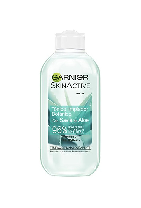 Beauty Garnier Skin Active Tónico Limpiador Botánico con Savia de Aloe