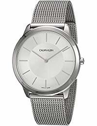 Fashion Calvin Klein Reloj Analógico para Mujer de Cuarzo con Correa en Acero