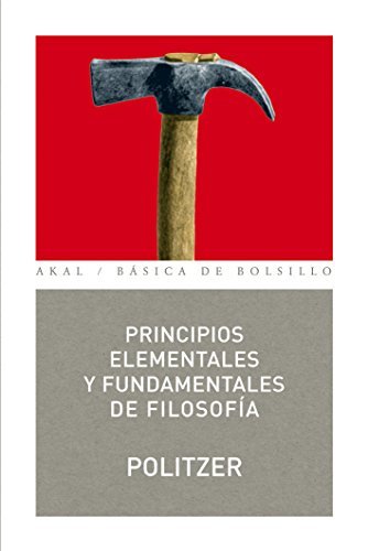 Libros Principios elementales y fundamentales de filosofía